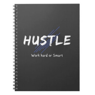 Hustle Spiral Foto Notebook Notizblock