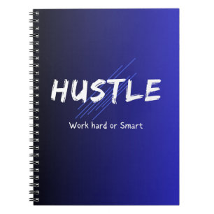 Hustle Spiral Foto Notebook Notizblock