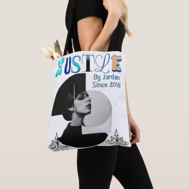 Hustle Tote Bag - Motivierend Tagekarren (Von Nahem)