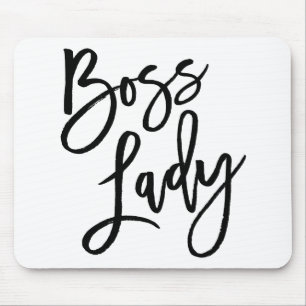 Hustle Trendy Lettering Mousepad