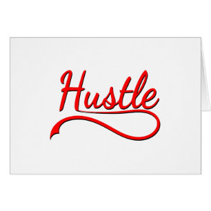 Hustle Typografy Art
