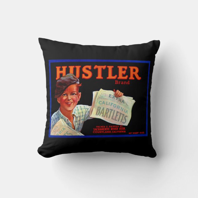 Hustler Bartletts Kissen (Vorderseite)