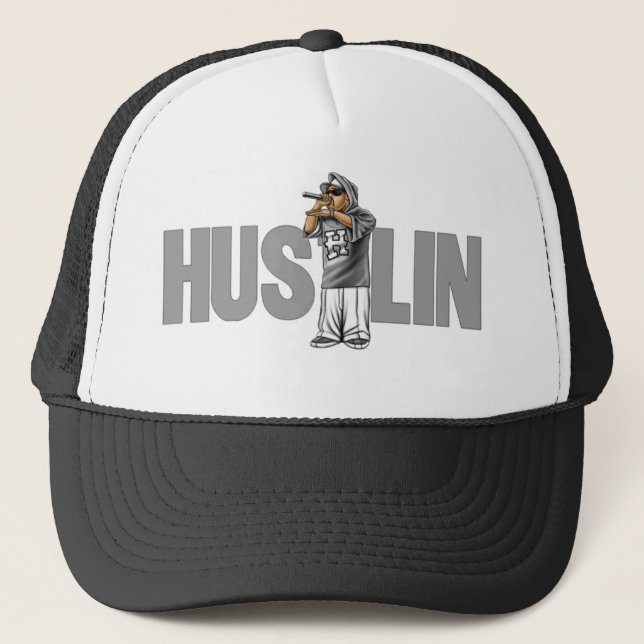 Hustlin Hat Truckerkappe (Vorderseite)