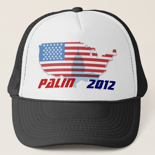 Hut 2012 Sarahs Palin Truckerkappe (Vorderseite)