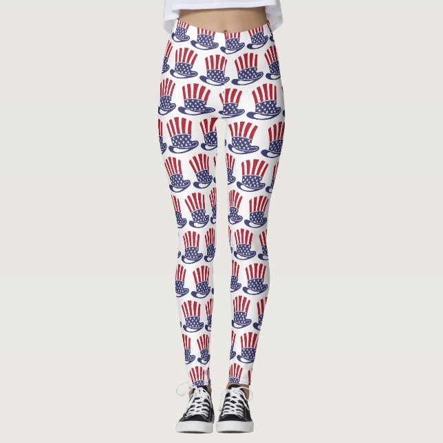 Hut ab vor Amerika! Leggings (Vorderseite)