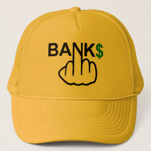 Hut-Banken verderben Truckerkappe
