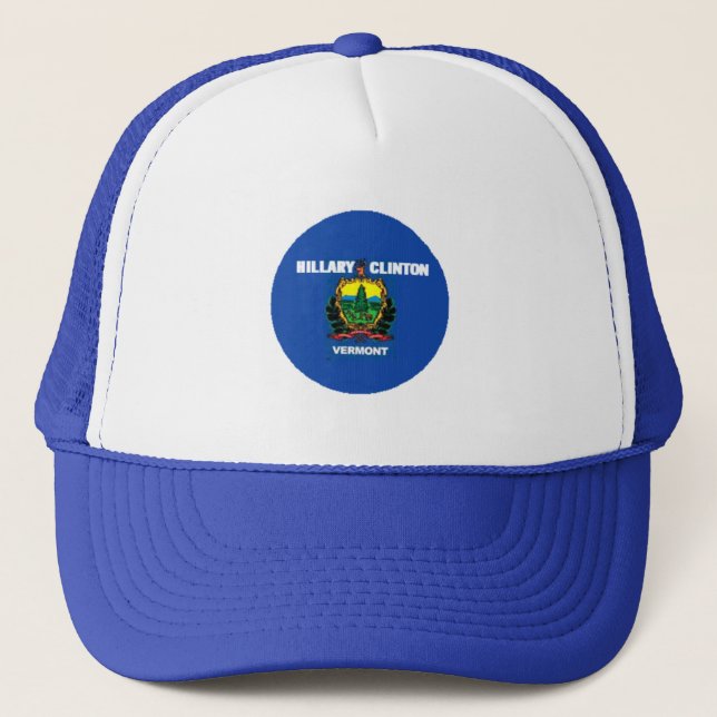 Hut Clintons VERMONT Truckerkappe (Vorderseite)