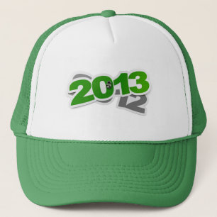 Hut des neuen Jahr-2013 Truckerkappe