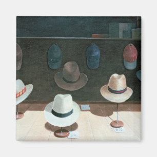 Hut-Geschäft 1990 Magnet