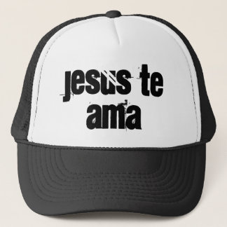 Hut - Jesus-Lieben Sie Truckerkappe