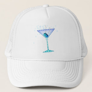 Hut, Kappe - BLAUER MARTINI