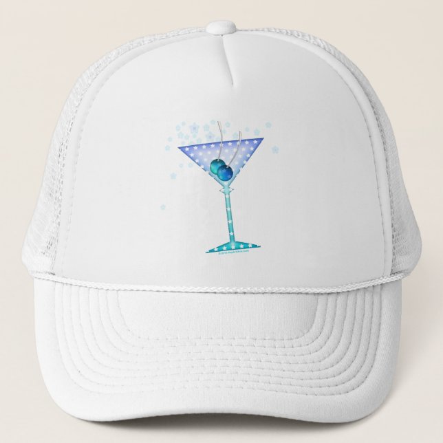 Hut, Kappe - BLAUER MARTINI (Vorderseite)