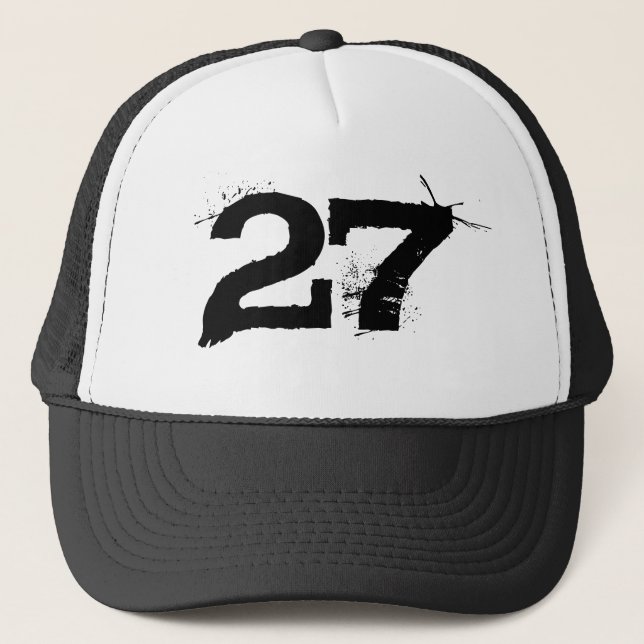 Hut mit 27 Typen Truckerkappe (Vorderseite)