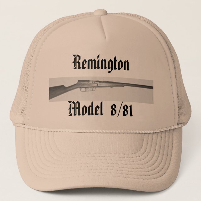 Hut Remington Modell-8/81 Truckerkappe (Vorderseite)