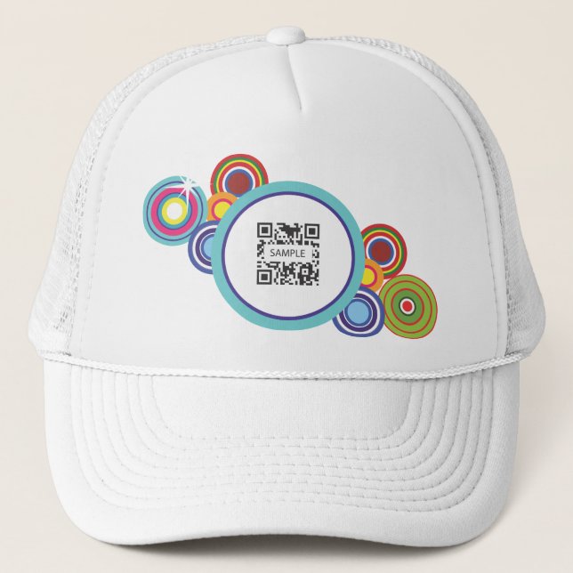 Hut-Schablonen-Parfüm Truckerkappe (Vorderseite)