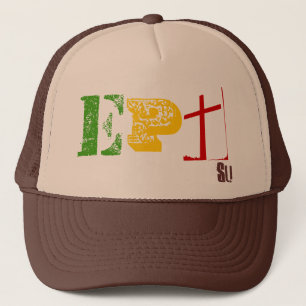 Hut SU-EPT Rasta Truckerkappe