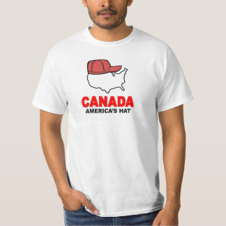 Hut-T - Shirt Kanadas, Amerikas