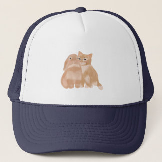 Hut und Katzenhut! Truckerkappe