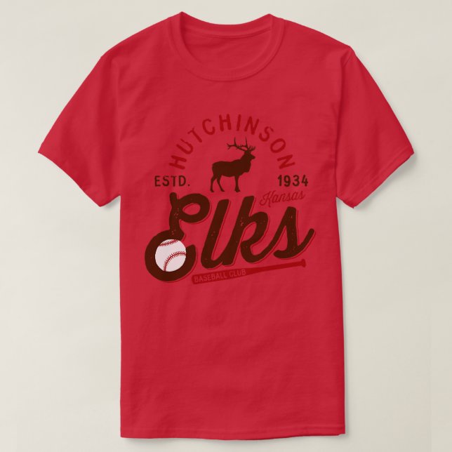 Hutchinson Elks T-Shirt (Design vorne)