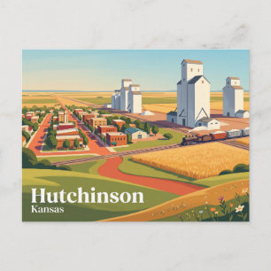 Hutchinson Kansas Postkarte