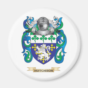 Hutchison Coat of Arms (Familienwappen) Magnet