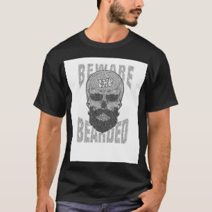 Hüte dich vor dem bärtigen Hemd Vintage-Bartliebha T-Shirt