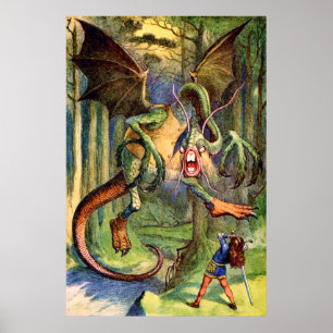 Hüte dich vor dem Jabberwocky, mein Sohn Poster