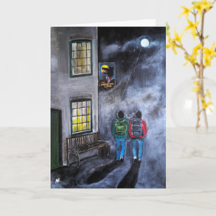 Hüte dich vor dem Mond Gemälde von Alfred Fox Karte