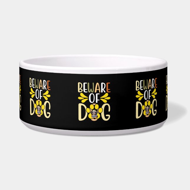 Hüten Sie sich vor Hund Napf (Vorderseite)