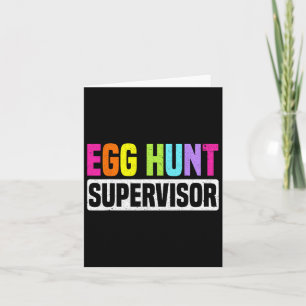 Hüter der Eierjagd Funny Egg Jagd Party Mama Da Karte