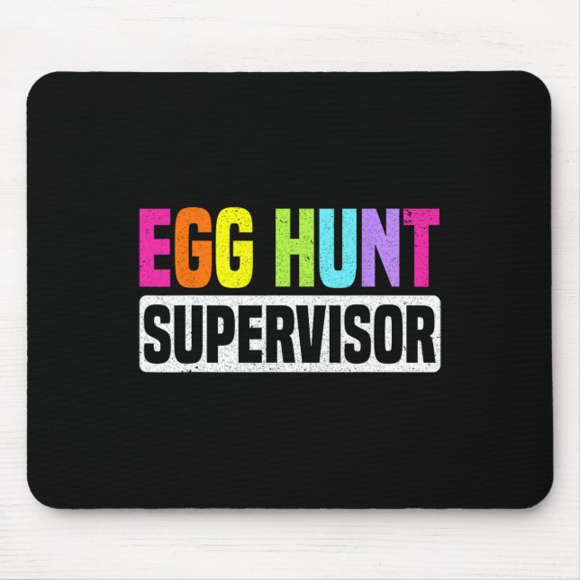 Hüter der Eierjagd Funny Egg Jagd Party Mama Da Mousepad (Vorne)