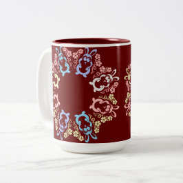 Hüter der Eierjagd Zweifarbige Tasse