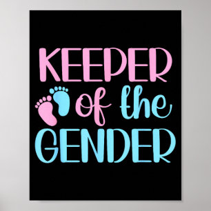 Hüter der Geschlechter Schwangerschaftsankündigung Poster