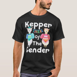 Hüter der Geschlechts-Lamas Geschlechtsenthüllung T-Shirt