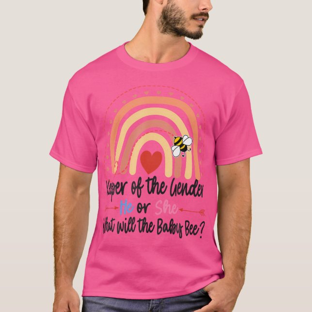 Hüter der Geschlechtsenthüllung Was Wird Es Sein T-Shirt (Vorderseite)