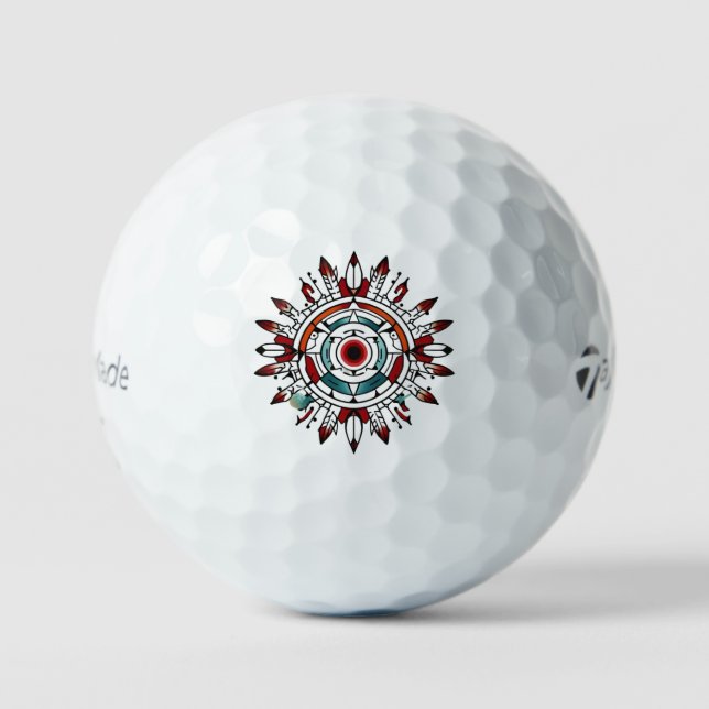 "Hüter der Tradition" Golfball (Vorderseite)