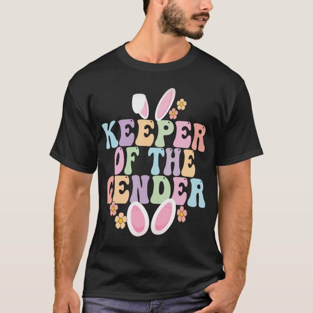 Hüter des Gender Boy oder Girl Oaster Gend T-Shirt (Vorderseite)
