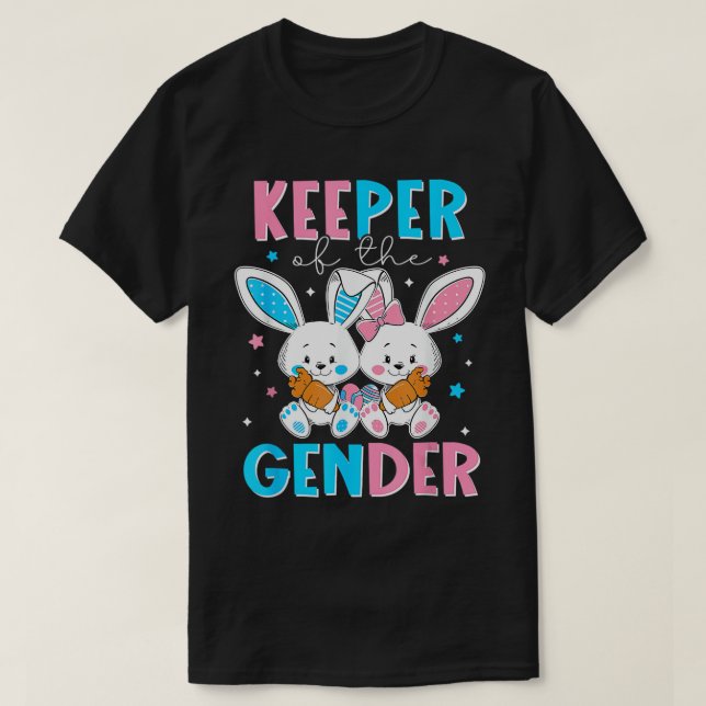 Hüter des Gender Boy oder Girl Oaster Gend T-Shirt (Design vorne)