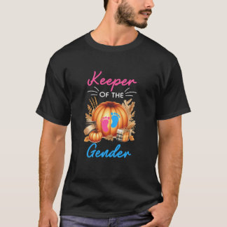 Hüter des Geschlechts Babyankündigung Geschlecht F T-Shirt