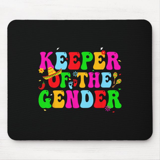 Hüter des Geschlechts Cinco De Mayo Retro Mexikani Mousepad (Vorne)