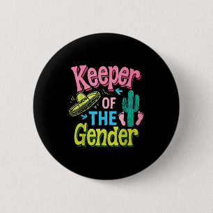 Hüter des Geschlechts cinco de mayo Schwangerschaf Button