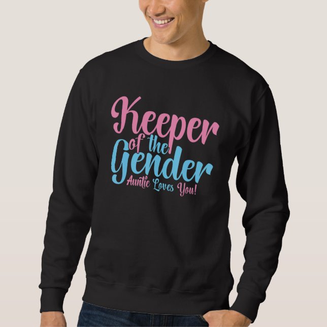 Hüter des Geschlechts Tante liebt dich Rosa oder B Sweatshirt (Vorderseite)