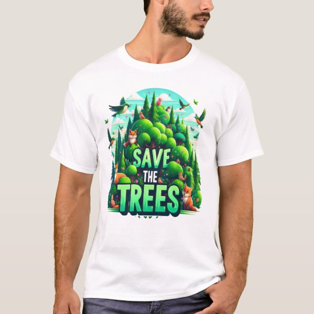 Hüter des Waldes T-Shirt (Vorderseite)