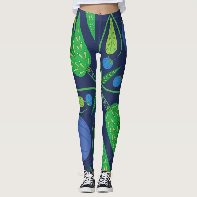 Hüterin der Blueberries-Leggings Leggings (Vorderseite)