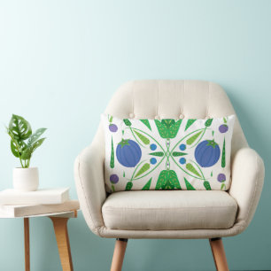 Hüterin der Blueberries Lumbar Pillow Lendenkissen