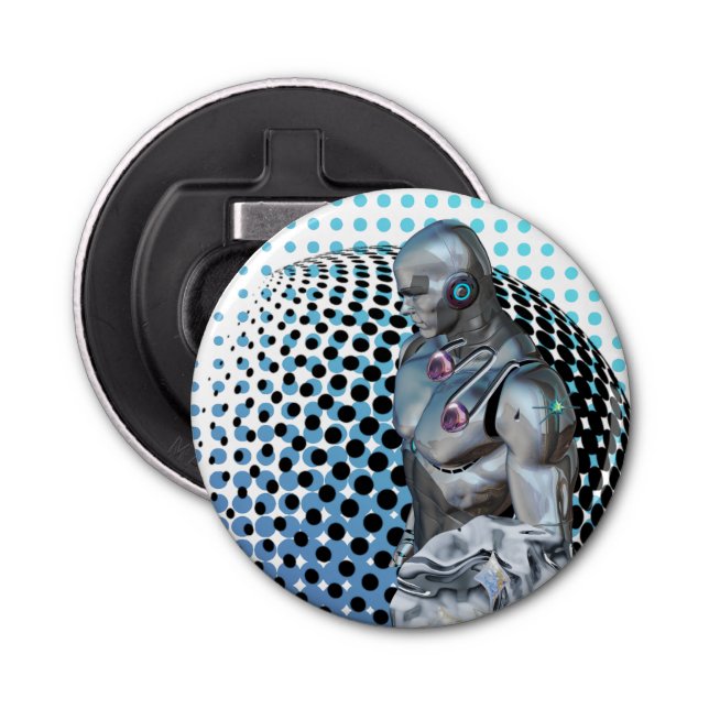 Hüterin des digitalen Reiches Flaschenöffner (Vorderseite)