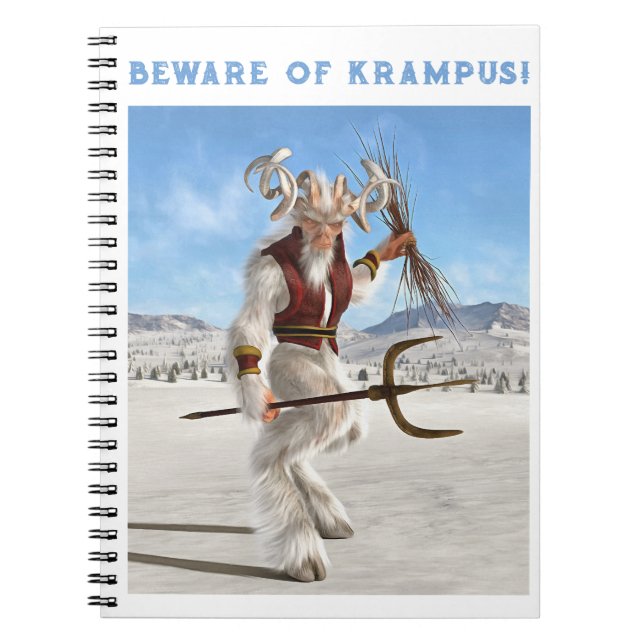Hütet euch vor dem Krampus! Notizblock (Vorderseite)
