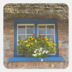 Hütte, Adare, Landkreis Limerick, Quadratischer Aufkleber