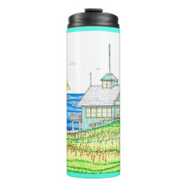 Hütte am Meer Thermal Tumbler Thermosbecher