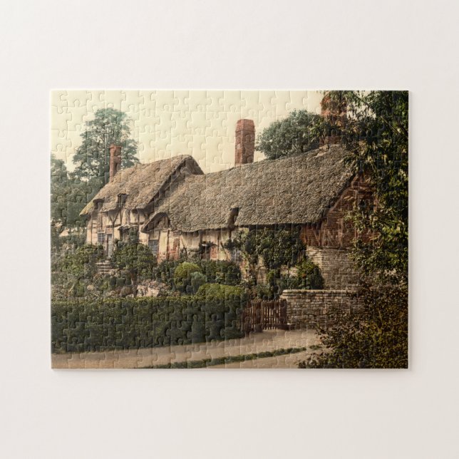 Hütte Ann Hathaways, Stratford-auf-Avon, England Puzzle (Horizontal)